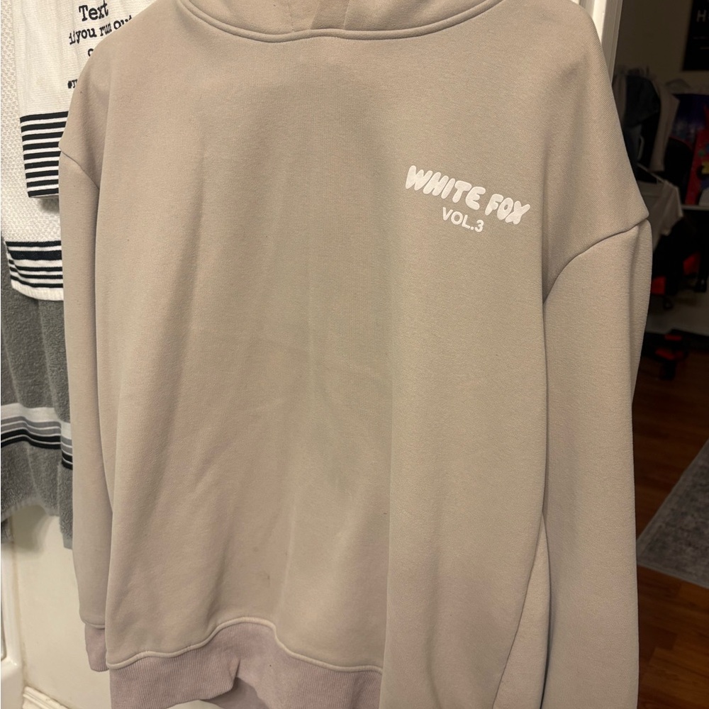 White Fox Vol.3 Gray Hoodie